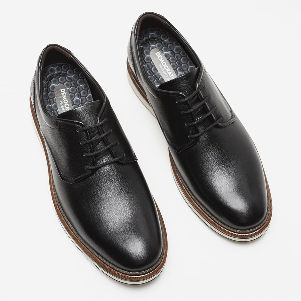 Sapato Metropoliatan James Hi-Soft 32 Preto Preto 2