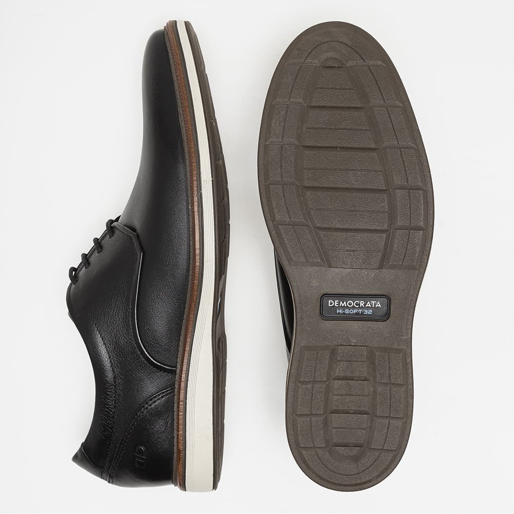 Sapato Metropoliatan James Hi-Soft 32 Preto Preto 4