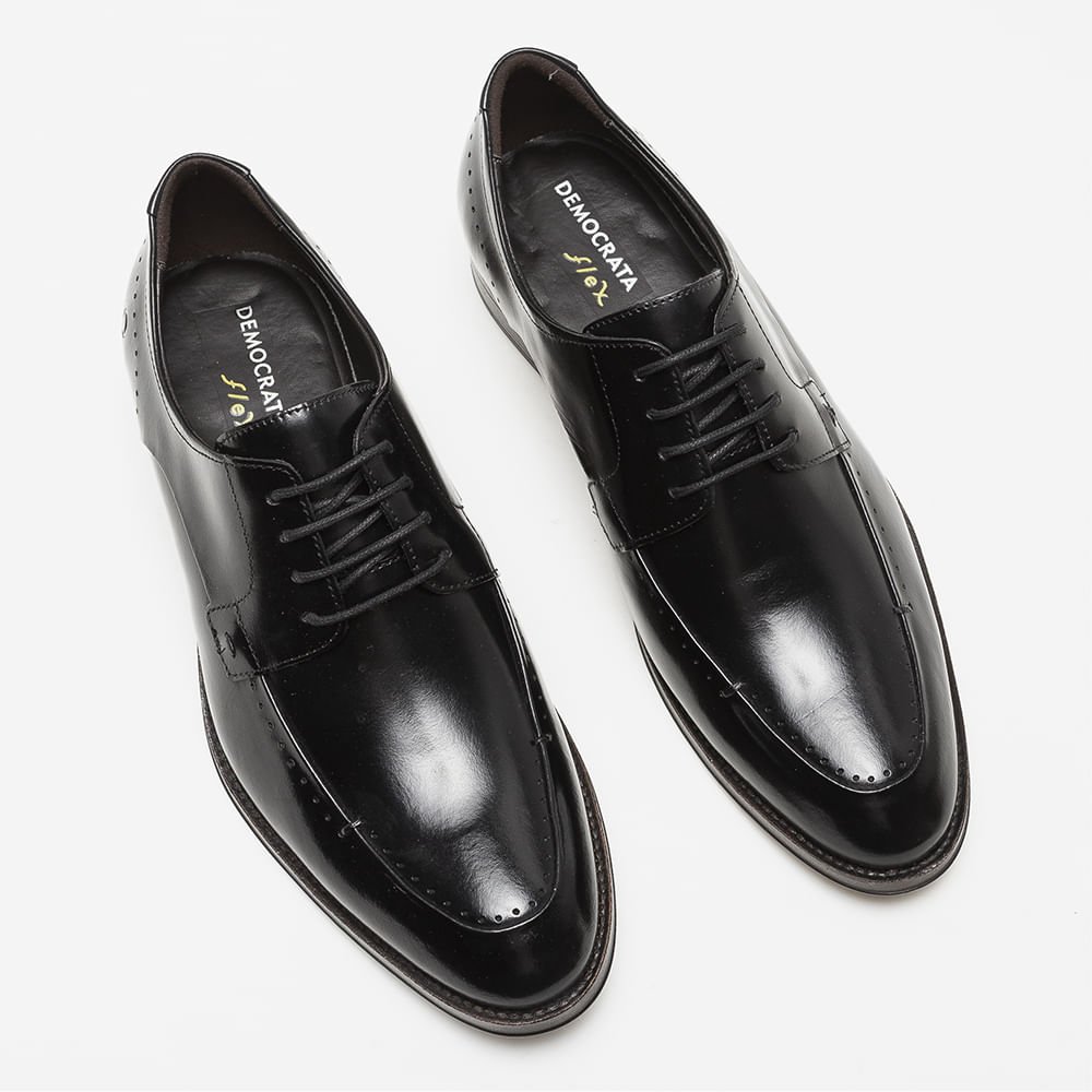 Sapato Metropolitan Harry Preto Cadarço Preto 2