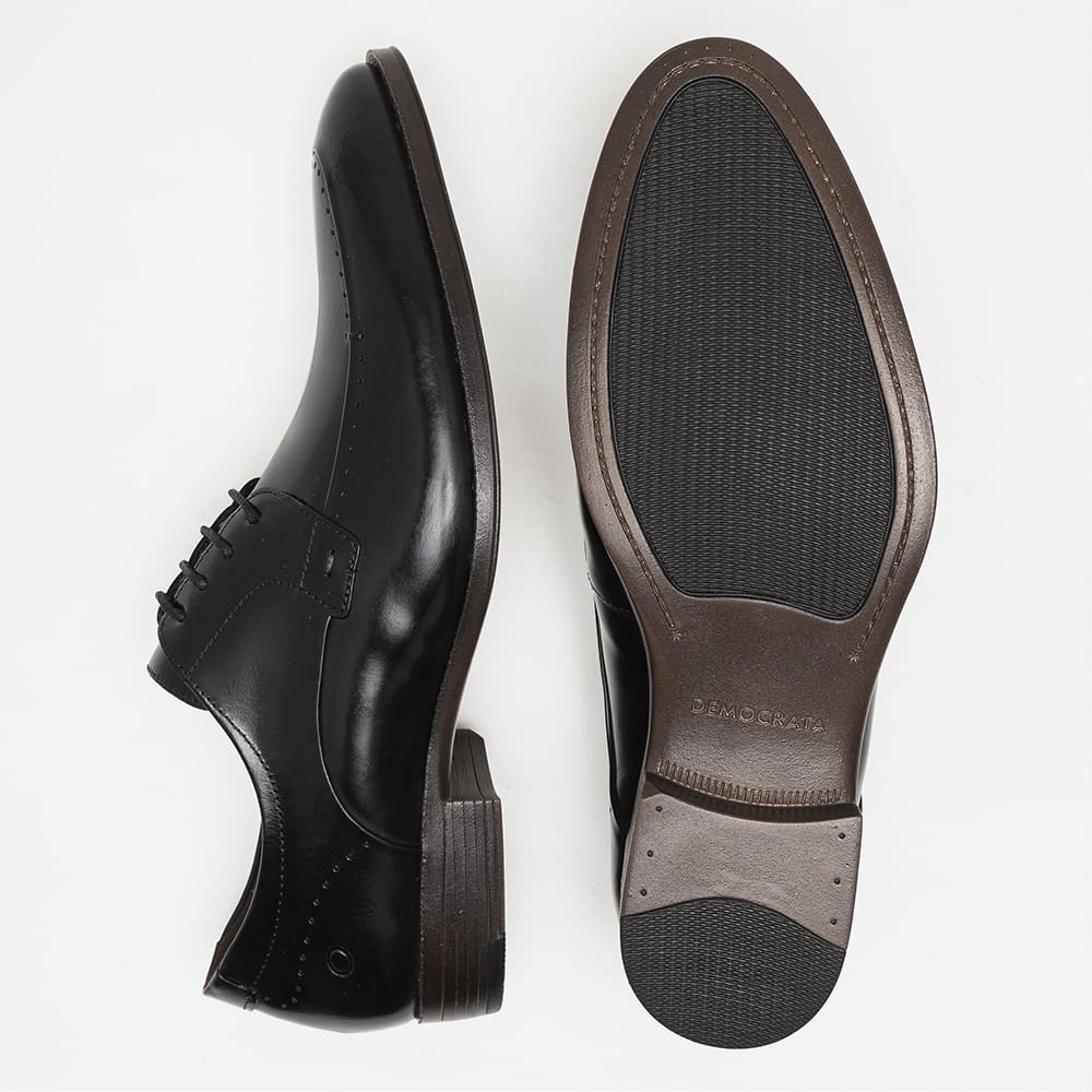 Sapato Metropolitan Harry Preto Cadarço Preto 4
