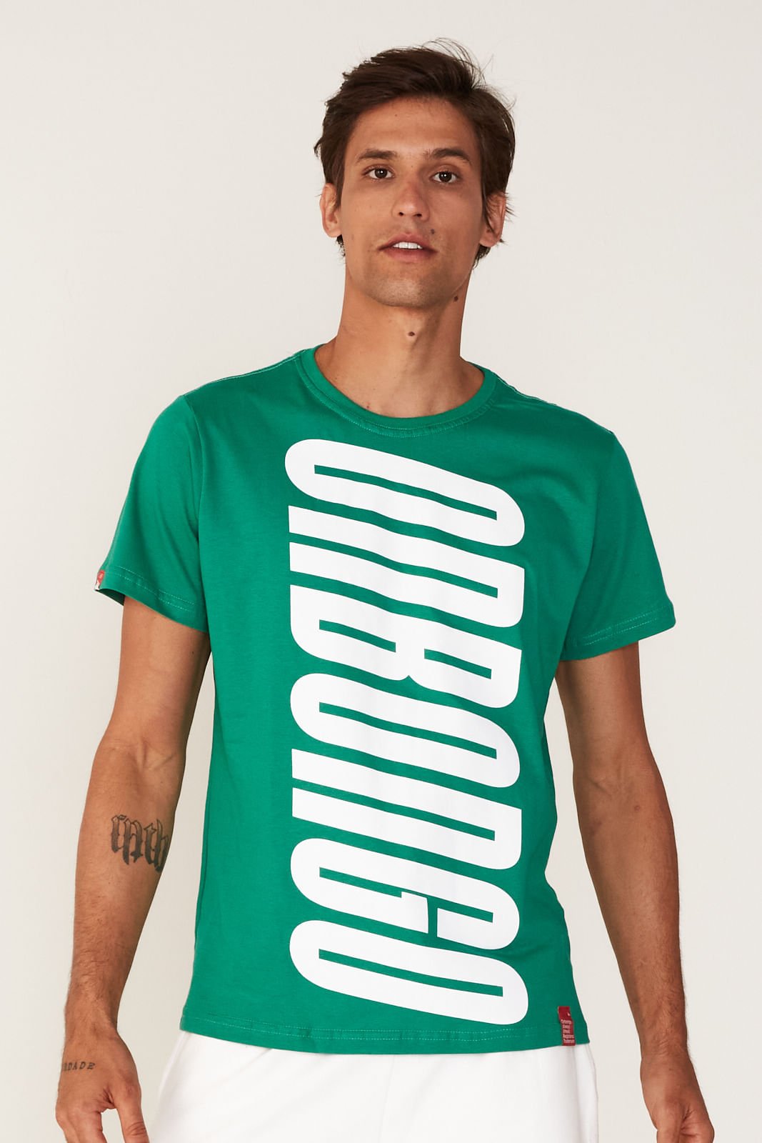 Camiseta Onbongo Estampada Verde
