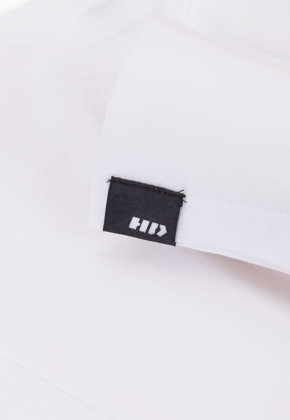 Camiseta HD Juvenil On Fire Branca Branco