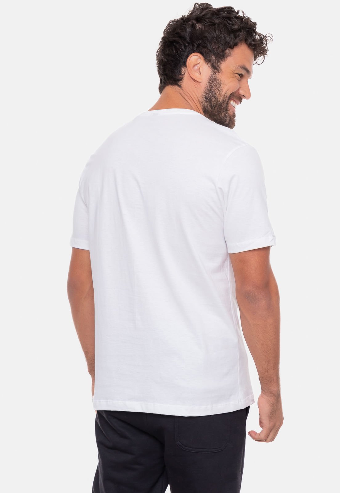 Camiseta HD Spiral Wave Branca Branco 2