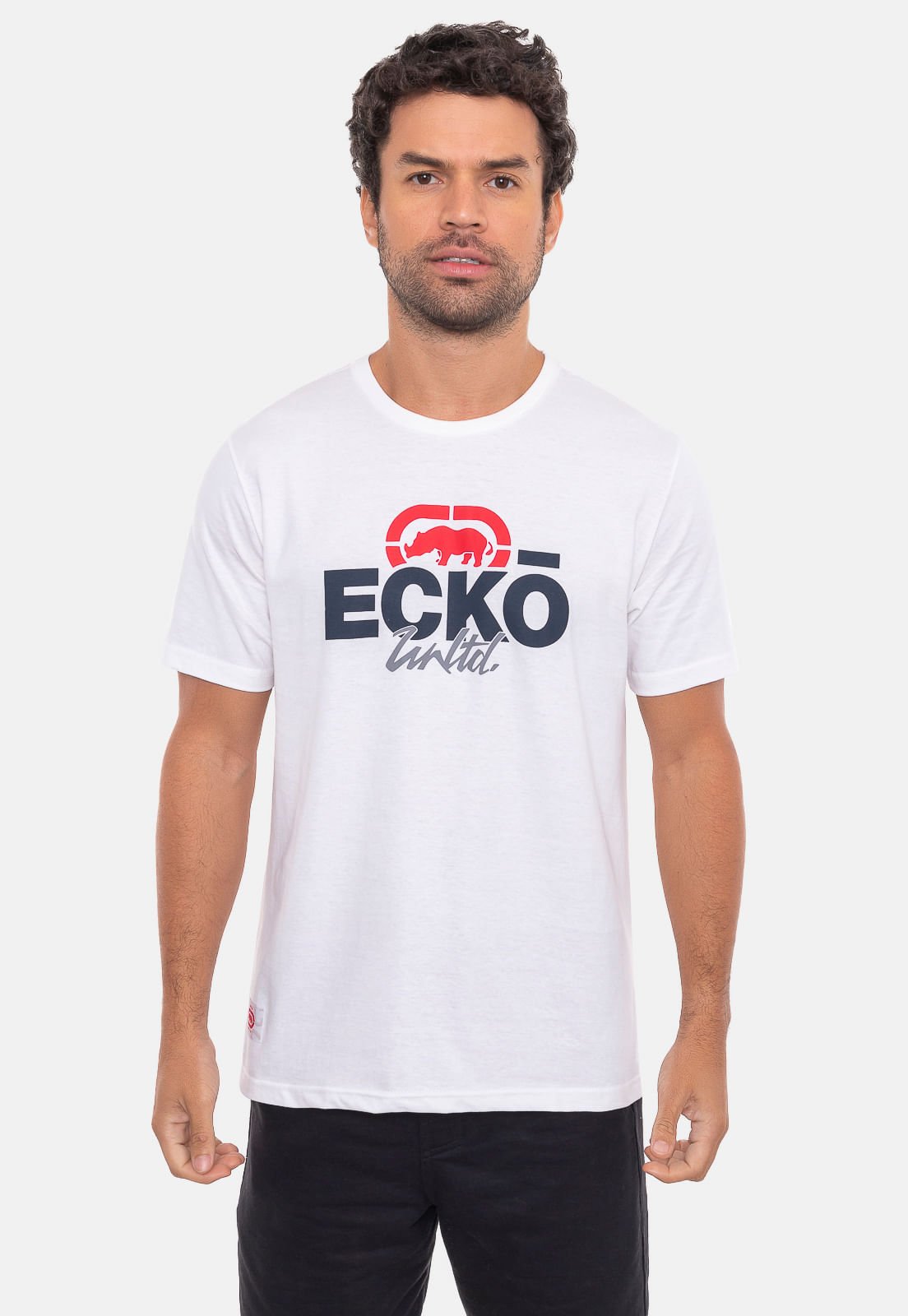 Camiseta Ecko Estampada Conia Branca Branco 1