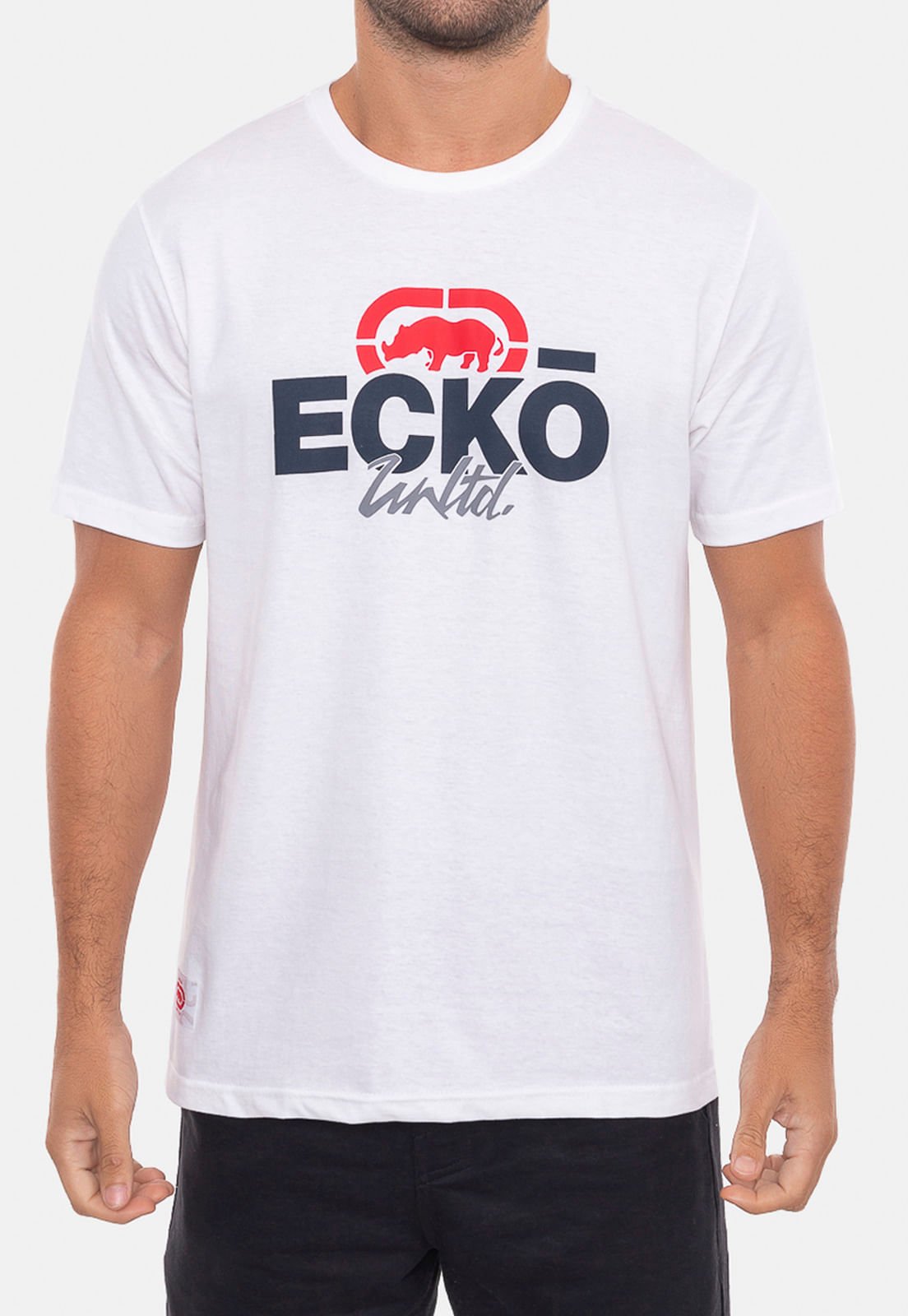 Camiseta Ecko Estampada Conia Branca Branco 3