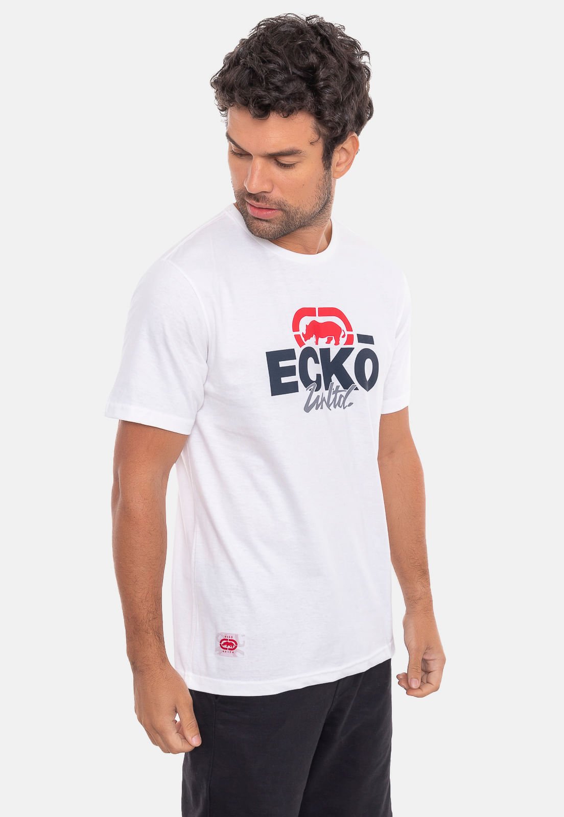 Camiseta Ecko Estampada Conia Branca Branco 4