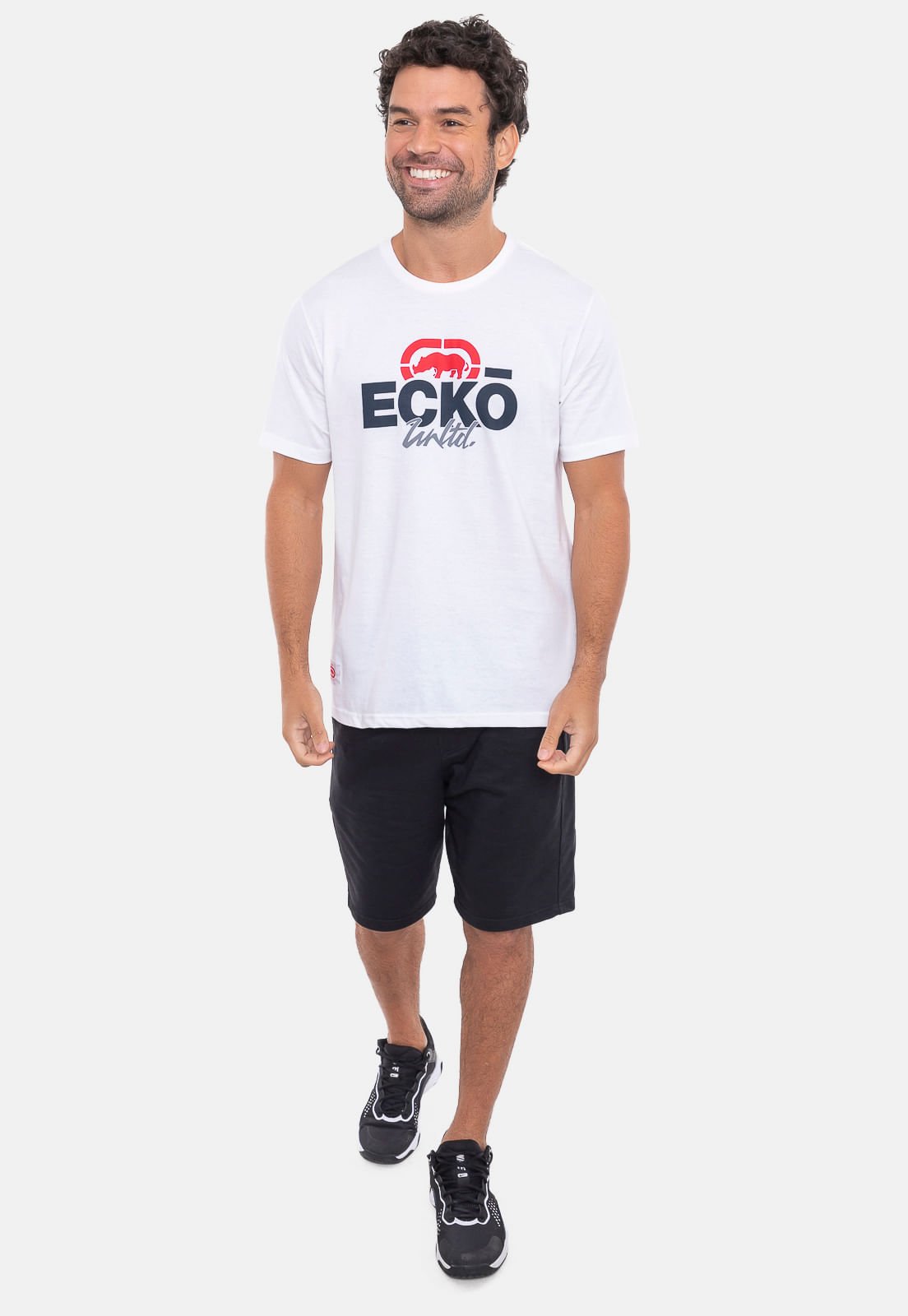 Camiseta Ecko Estampada Conia Branca Branco 5