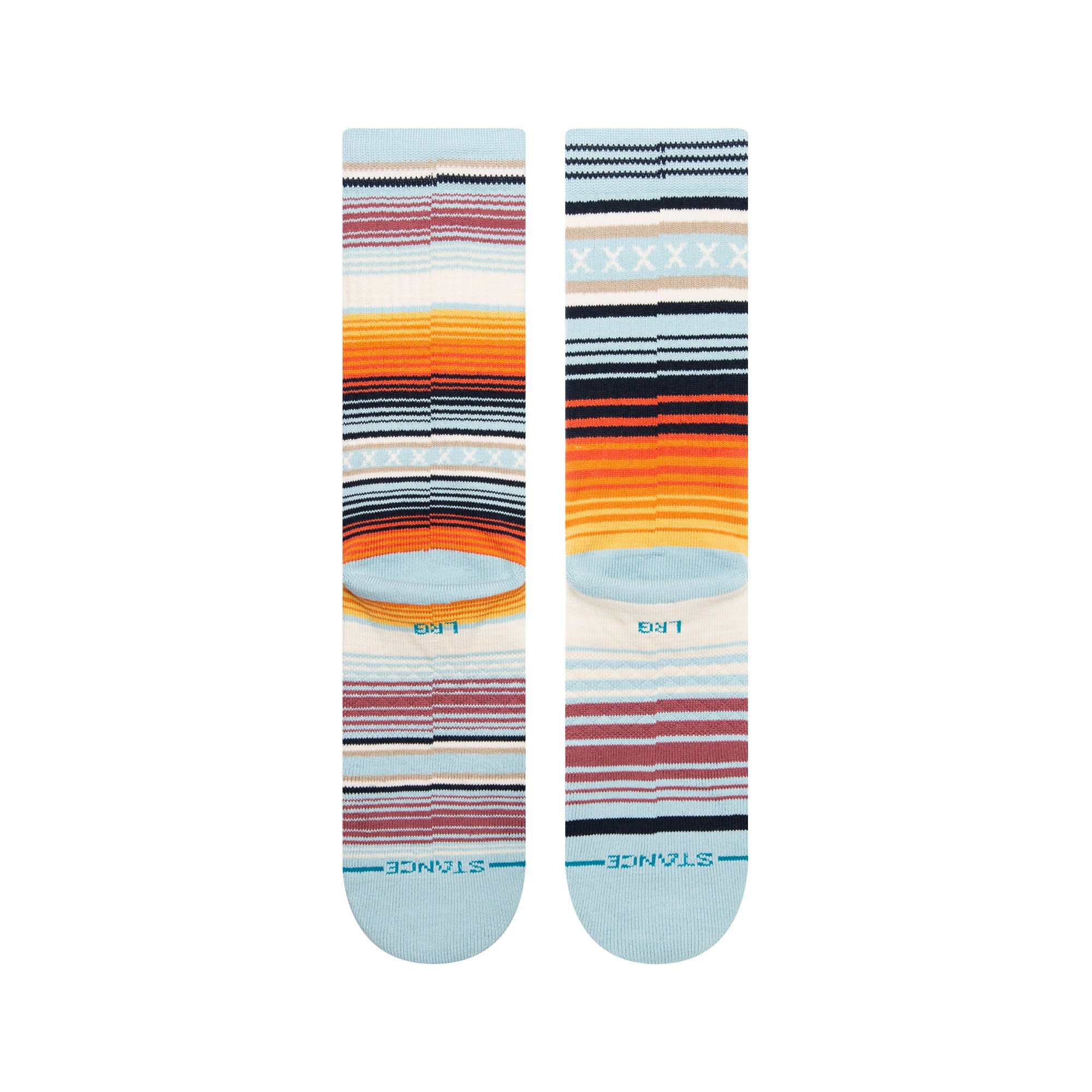 Stance Speedy Light Crew Sokken Unisex Set van 3 - multi