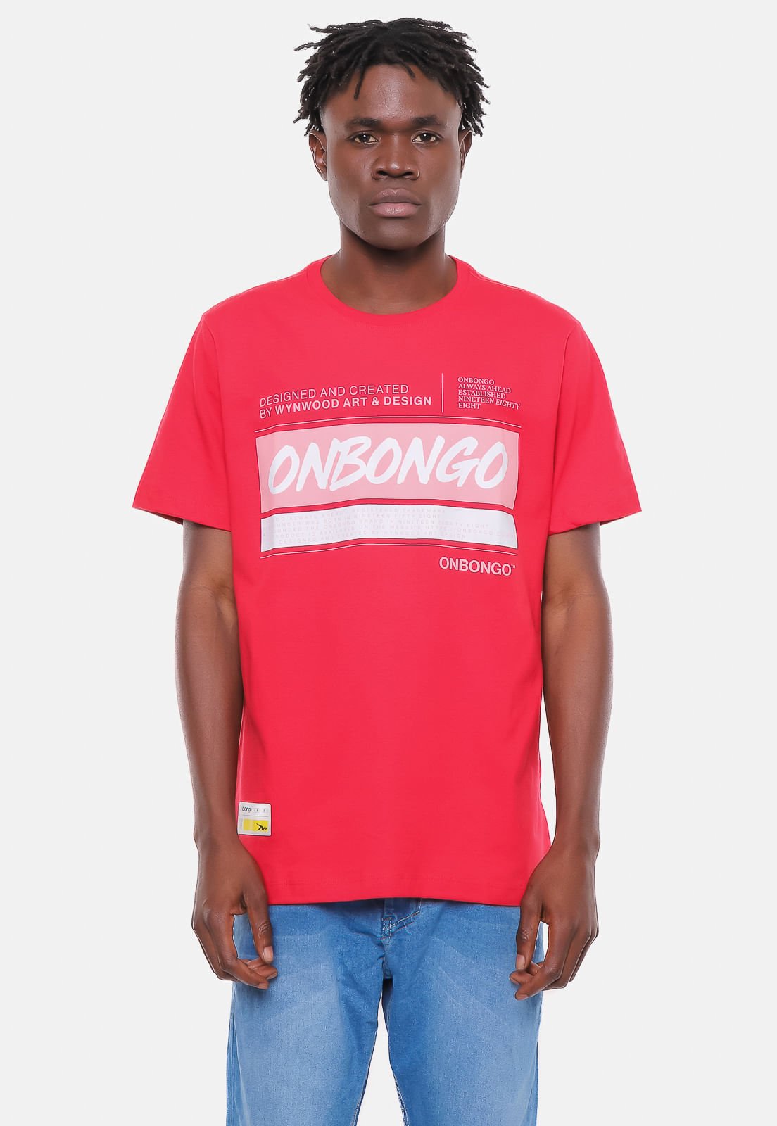 Camiseta Onbongo Way Vermelha Dalila Vermelho 1