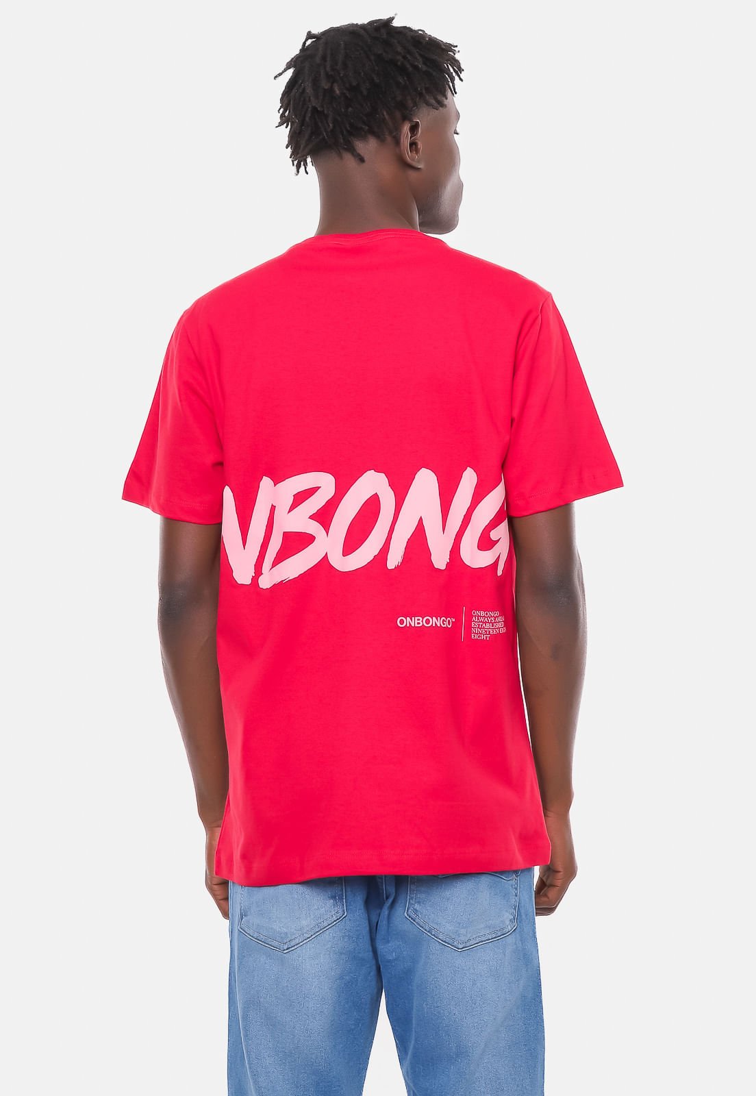 Camiseta Onbongo Way Vermelha Dalila Vermelho 2