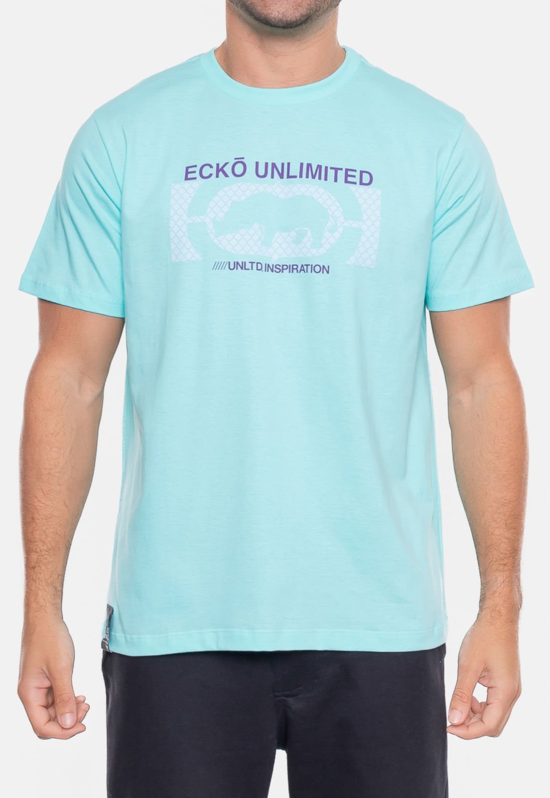 Camiseta Ecko Estampada Verde Verde 3