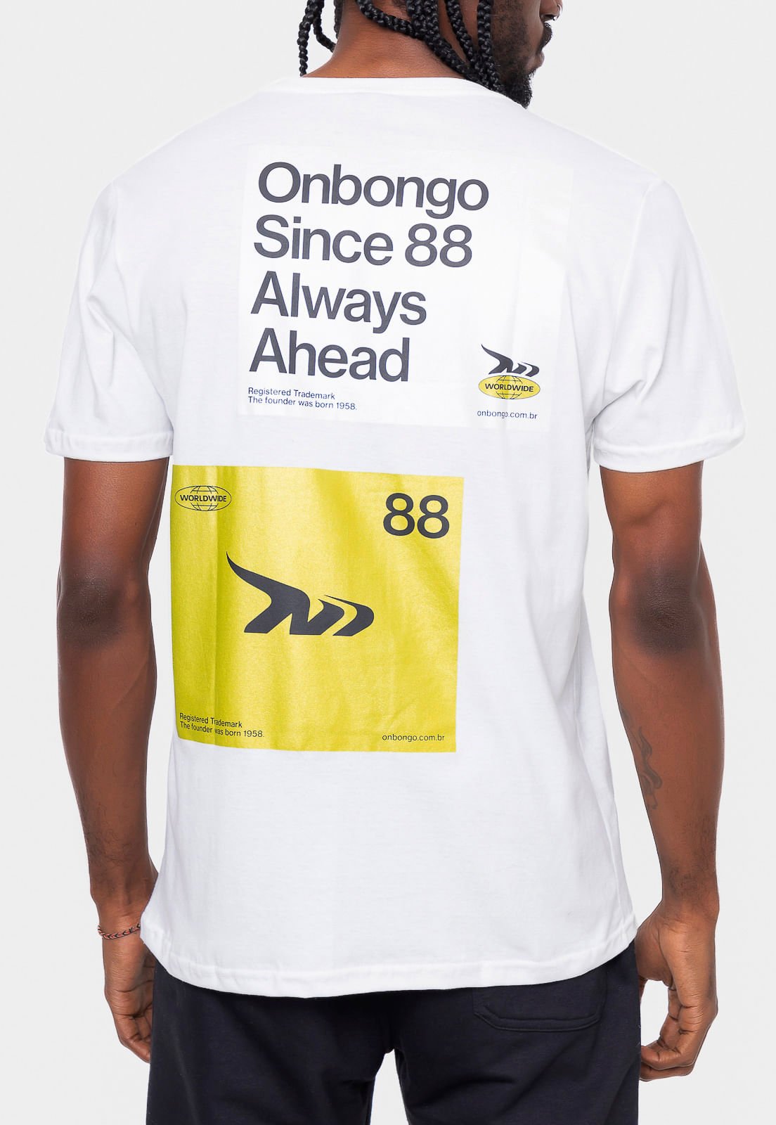 Camiseta Onbongo Ozzie Off White Branco 2
