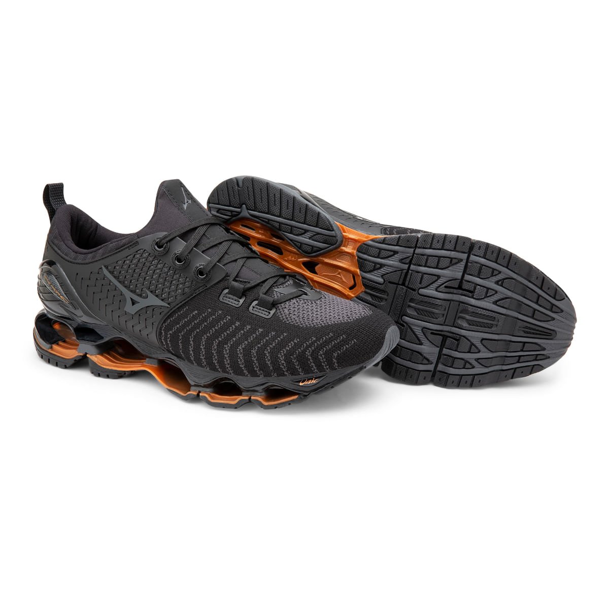 Tênis Masculino Mizuno Prophecy Wave Knit Preto 5