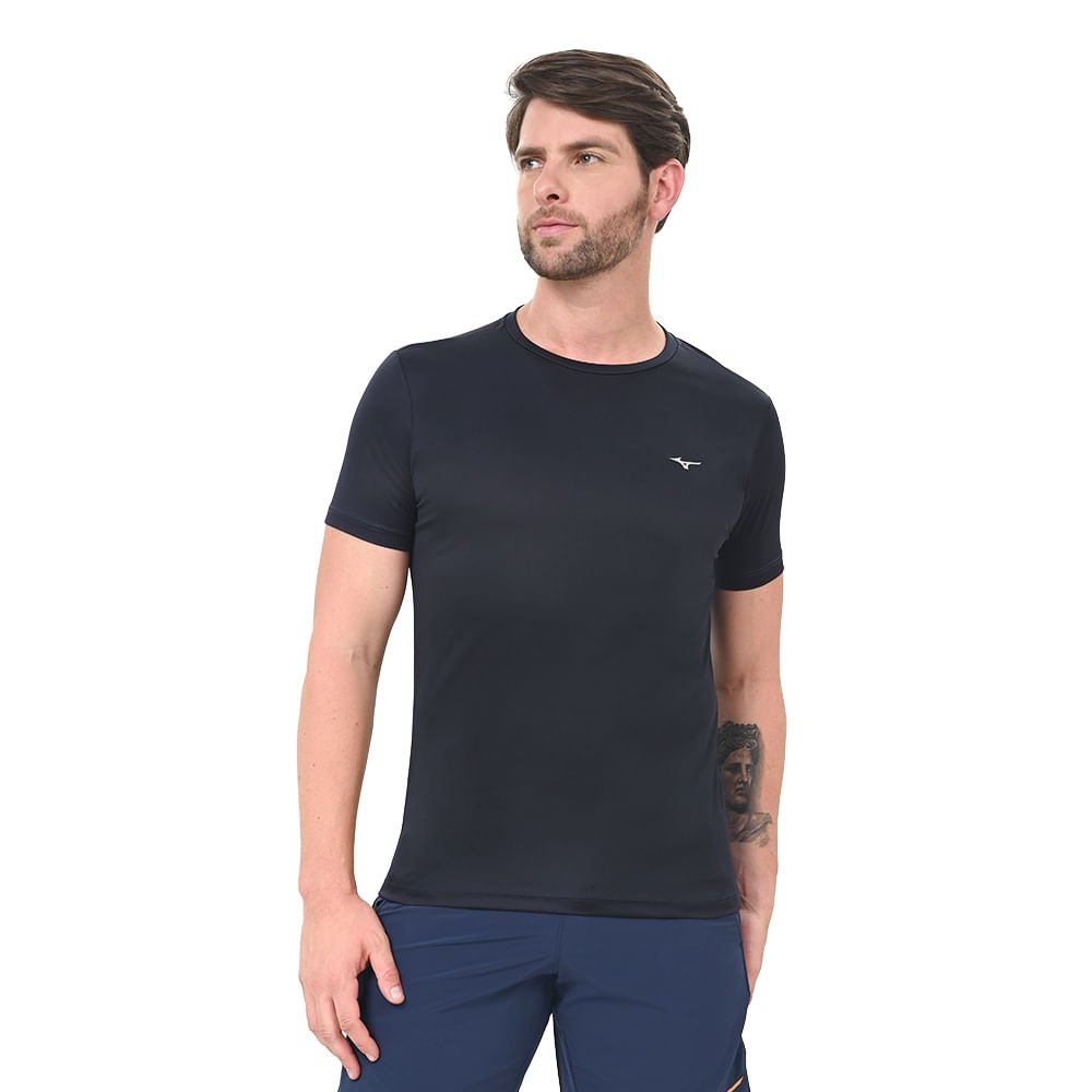 Camiseta de Treino Masculina Mizuno Energy Azul 1