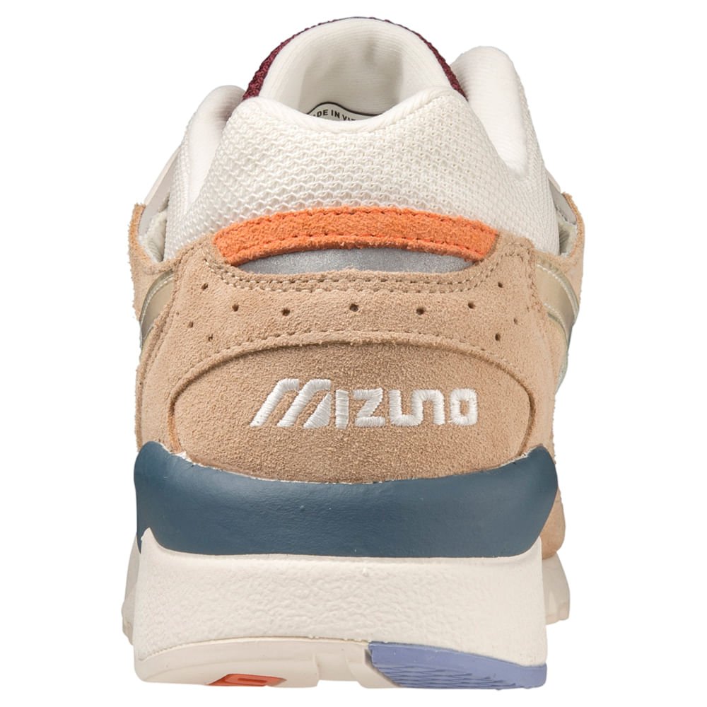 Tênis Casual Unissex Mizuno Sky Medal S Bege/Cinza/Azul 3