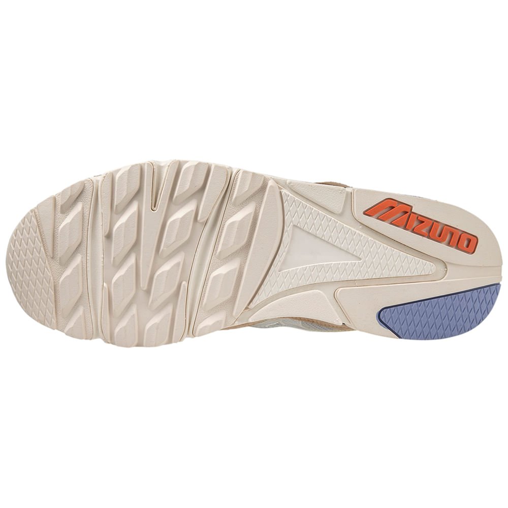 Tênis Casual Unissex Mizuno Sky Medal S Bege/Cinza/Azul 5