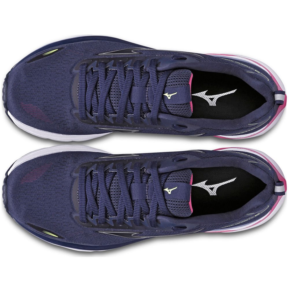 Tênis de Corrida Feminino Mizuno Wave Dynasty 5 Azul 2