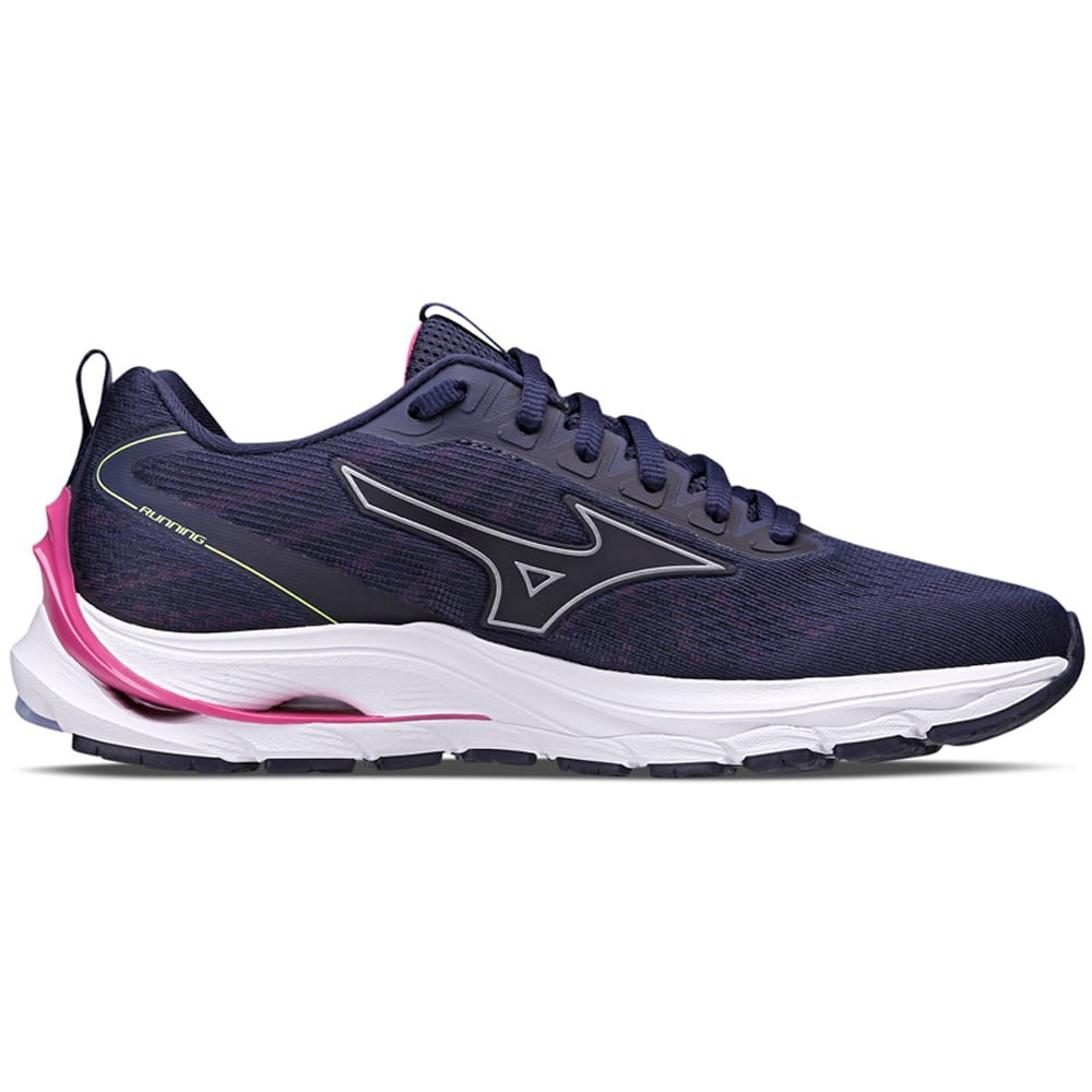 Tênis de Corrida Feminino Mizuno Wave Dynasty 5 Azul 4