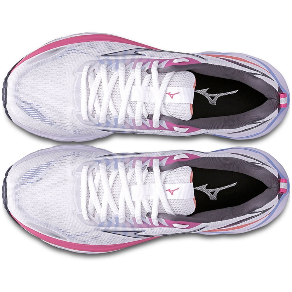 Tênis de Corrida Feminino Mizuno Wave Dynasty 5 Branco 2