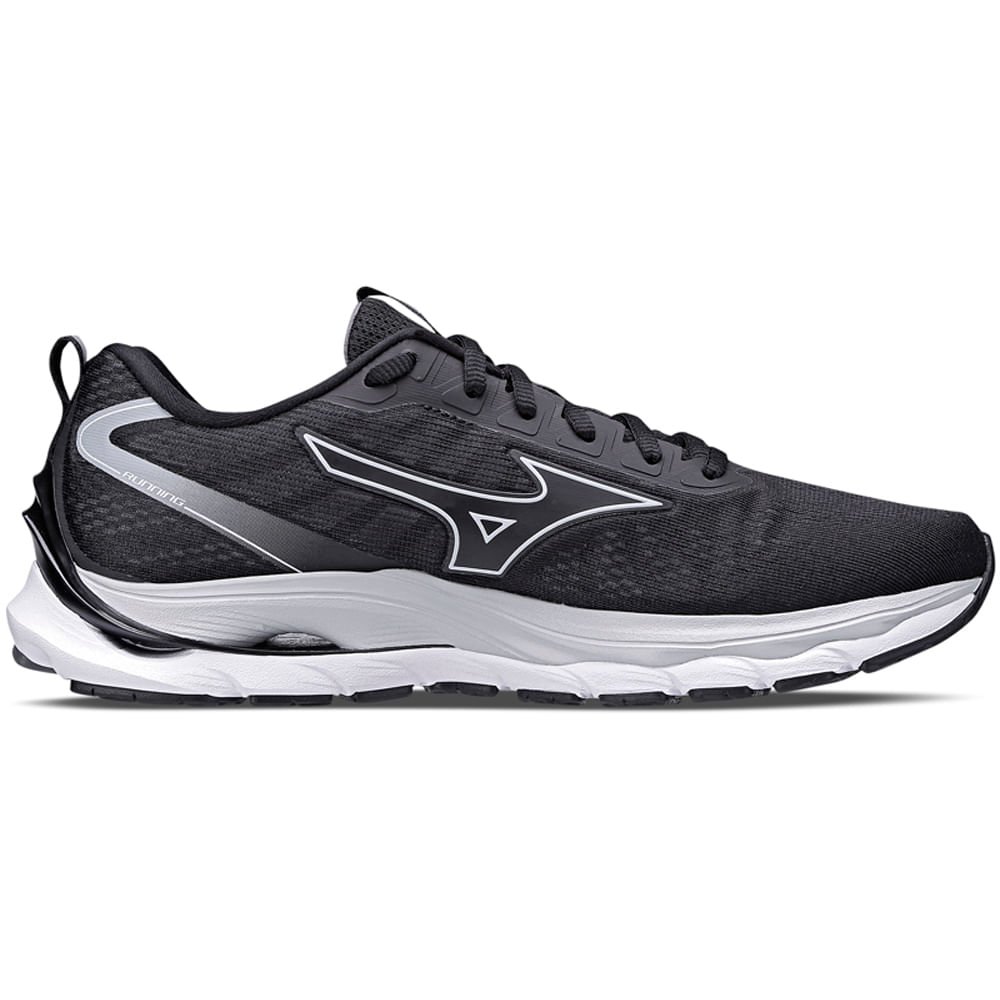 Tênis de Corrida Masculino Mizuno Wave Dynasty 5 Preto 4