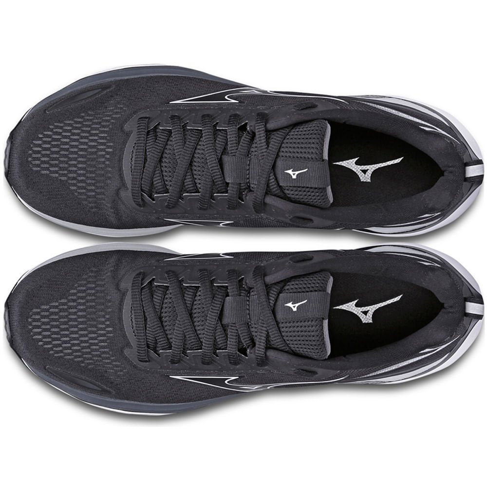Tênis de Corrida Masculino Mizuno Wave Dynasty 5 Preto 2