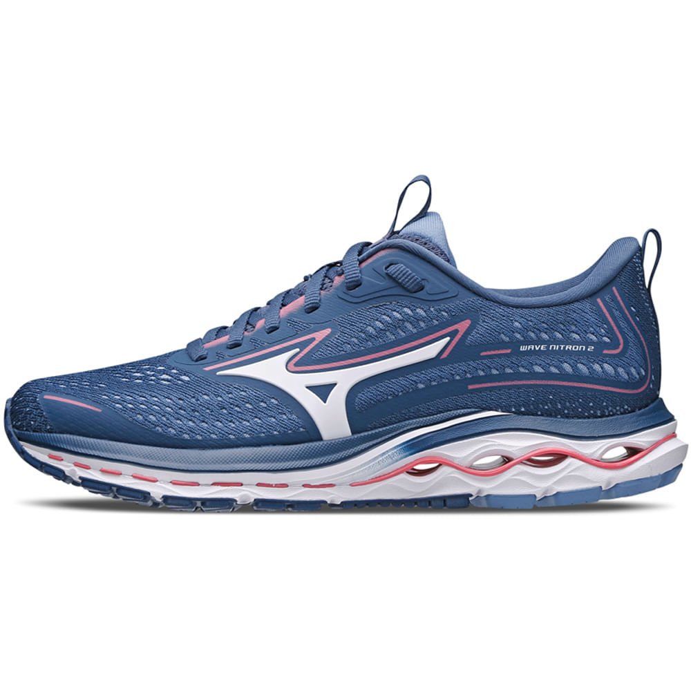 Tênis Mizuno Wave Nitron 2 Feminino Azul 1