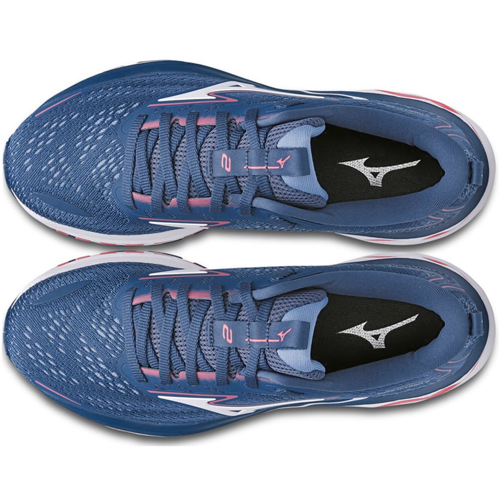 Tênis Mizuno Wave Nitron 2 Feminino Azul 2