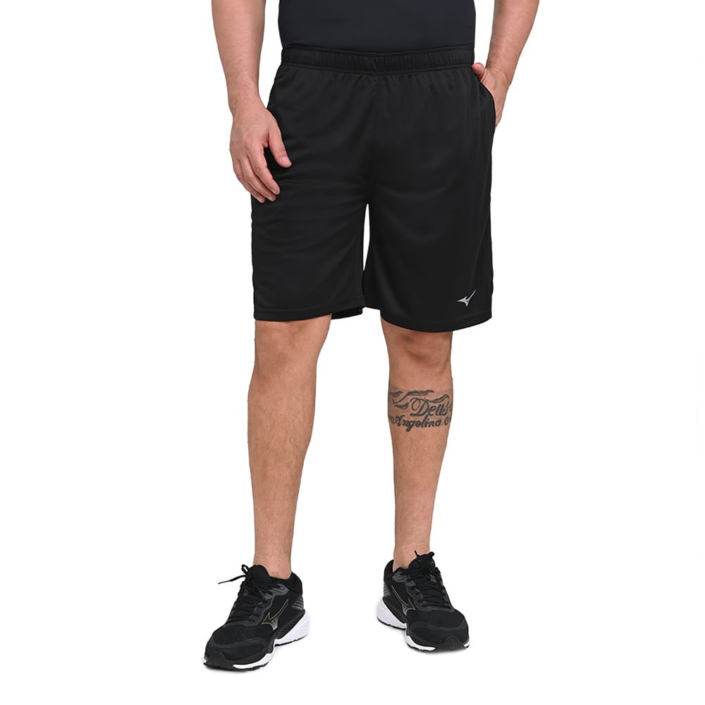 Bermuda de Treino Masculina Mizuno Root Mesh Preto 2