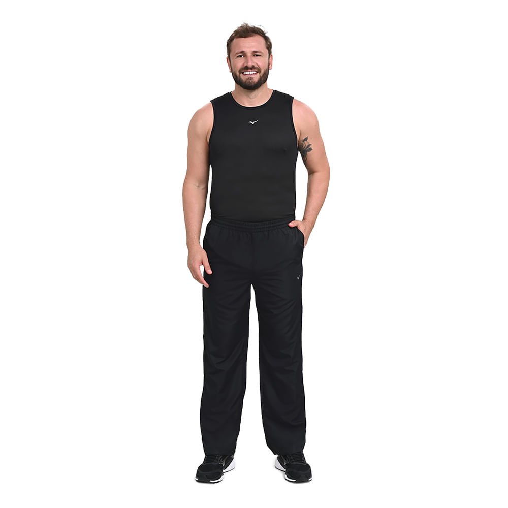 Calça de Treino Masculina Mizuno Básica Preto 4