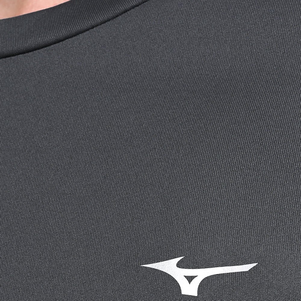 Camiseta de Treino Masculina Mizuno Energy Cinza 5