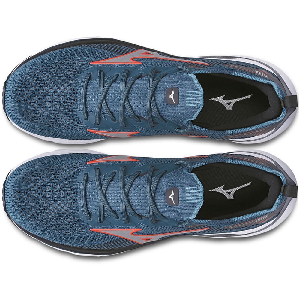 Tênis Mizuno Wave Mirai 5 Masculino Azul 2