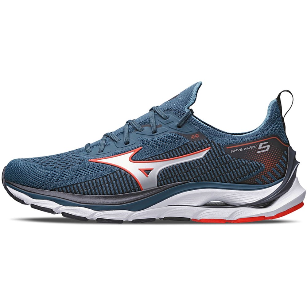 Tênis Mizuno Wave Mirai 5 Masculino Azul 1