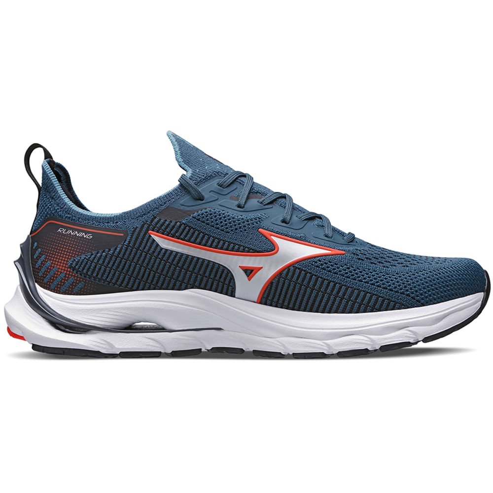 Tênis Mizuno Wave Mirai 5 Masculino Azul 4