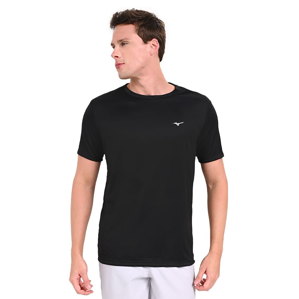 Camiseta de Treino Masculina Mizuno Energy Preto 2