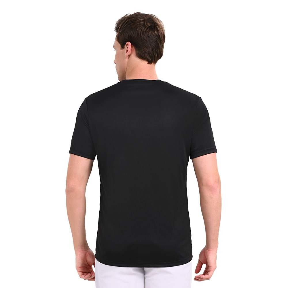 Camiseta de Treino Masculina Mizuno Energy Preto 3