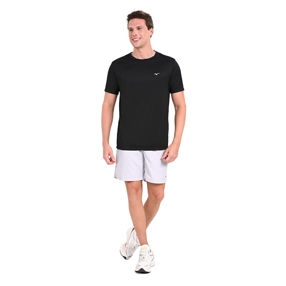 Camiseta de Treino Masculina Mizuno Energy Preto 4