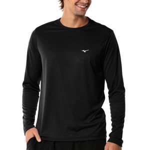 Camiseta Manga Longa de Treino Masculina Mizuno Energy