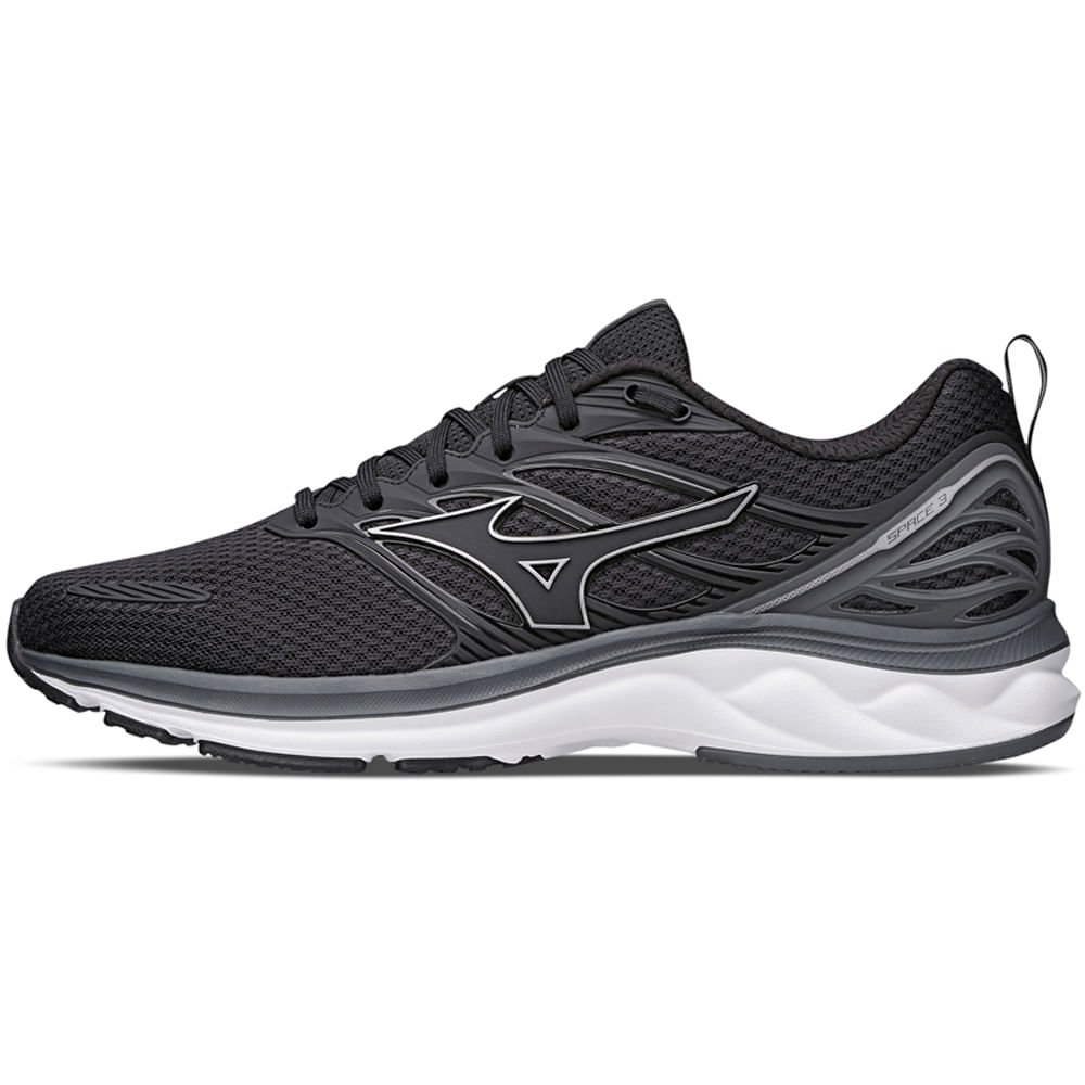 Tênis Mizuno Space 3 Masculino Preto 1