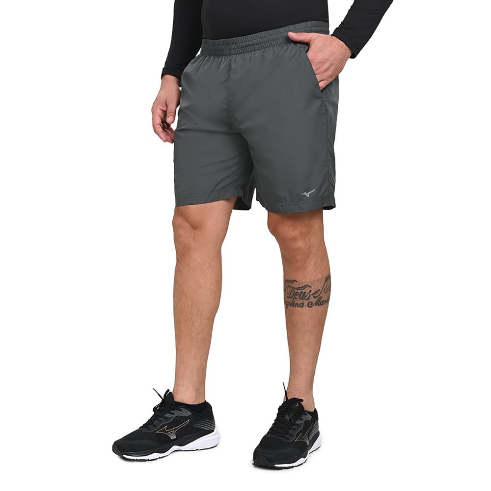 Bermuda de Treino Masculina Mizuno Energy 7 Cinza 2