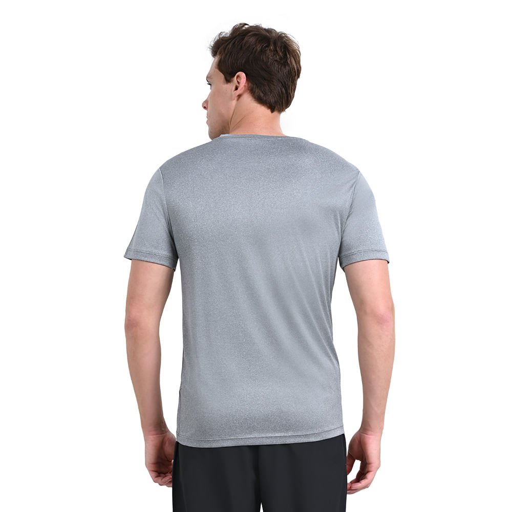 Camiseta de Treino Masculina Mizuno Spark Cinza 3