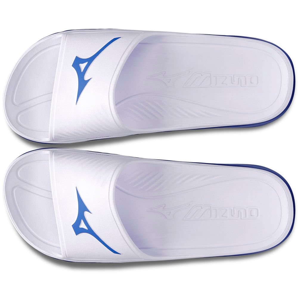 Chinelo Unissex Mizuno Enerzy Branco/Azul 2
