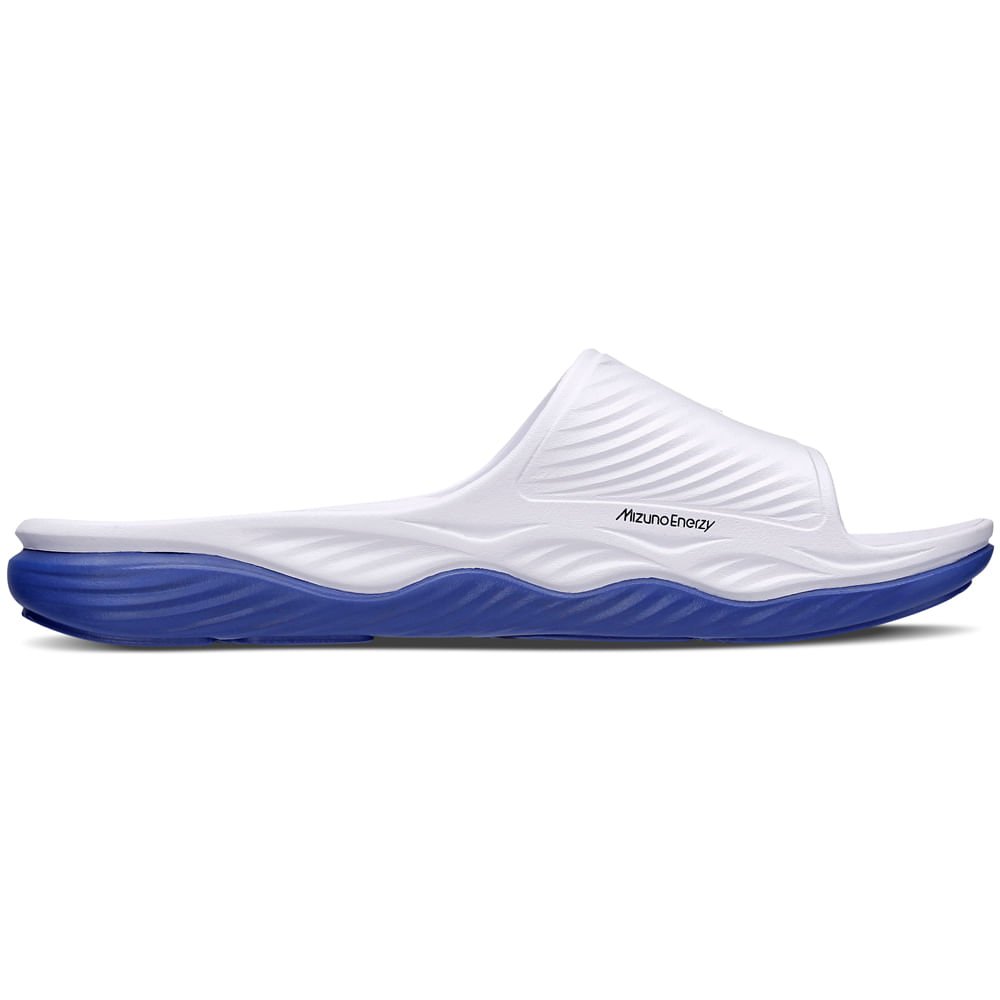 Chinelo Unissex Mizuno Enerzy Branco/Azul 3
