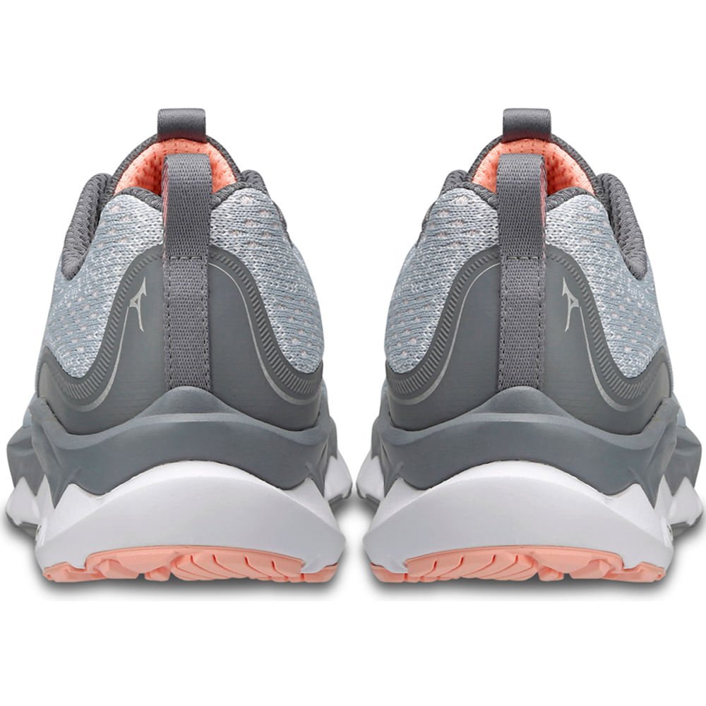 Tênis de Corrida Feminino Mizuno Wave Way 3 Cinza 3