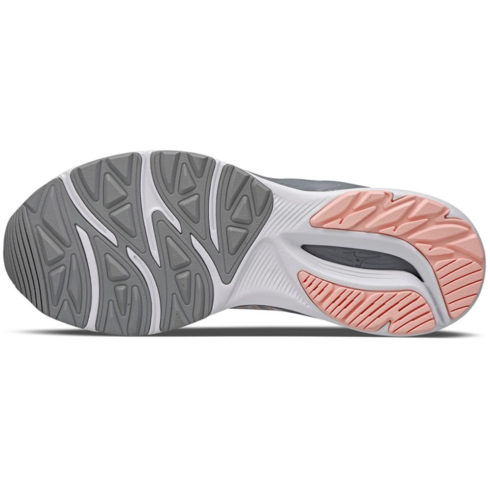 Tênis de Corrida Feminino Mizuno Wave Way 3 Cinza 5