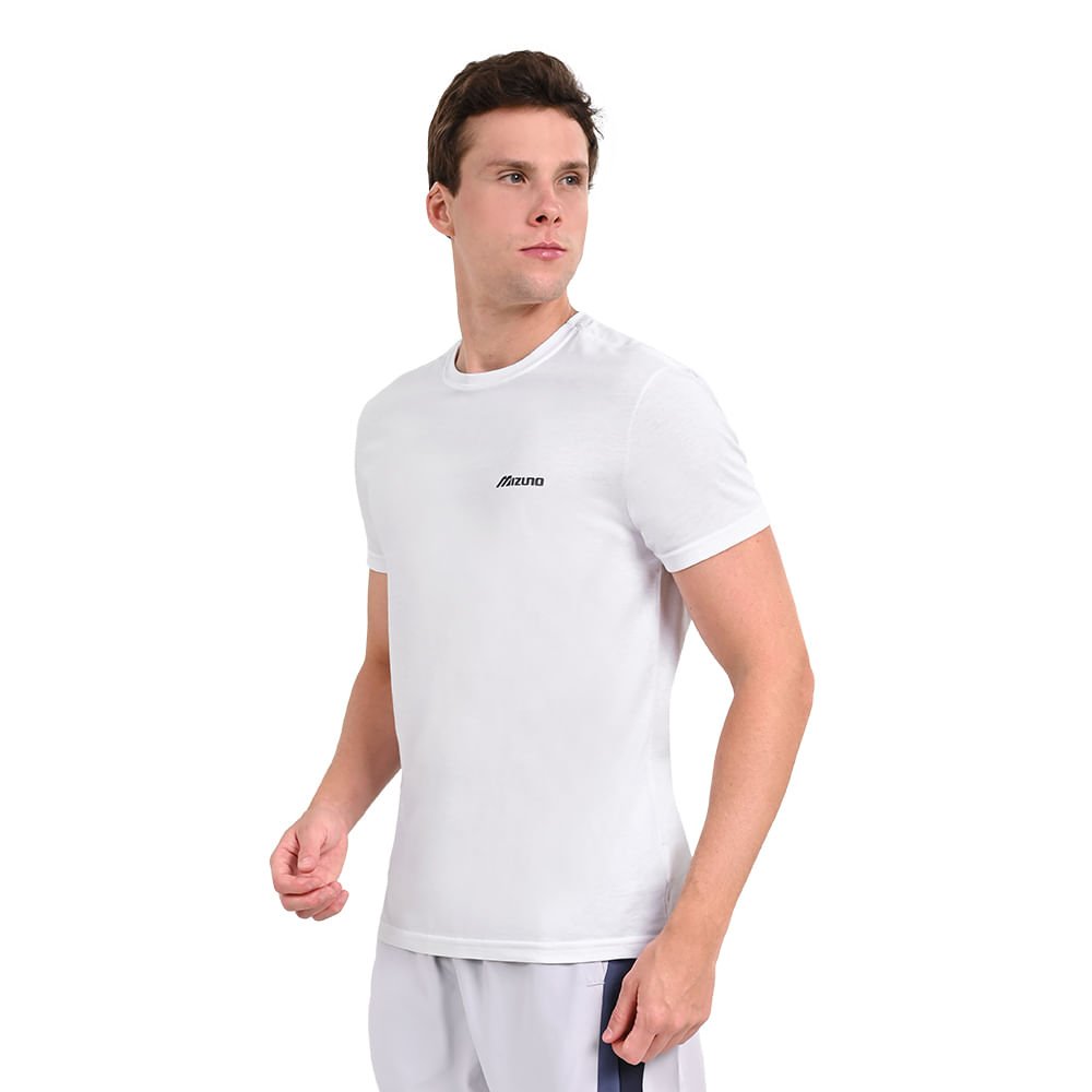 Camiseta Casual Masculina Mizuno Basic Logo