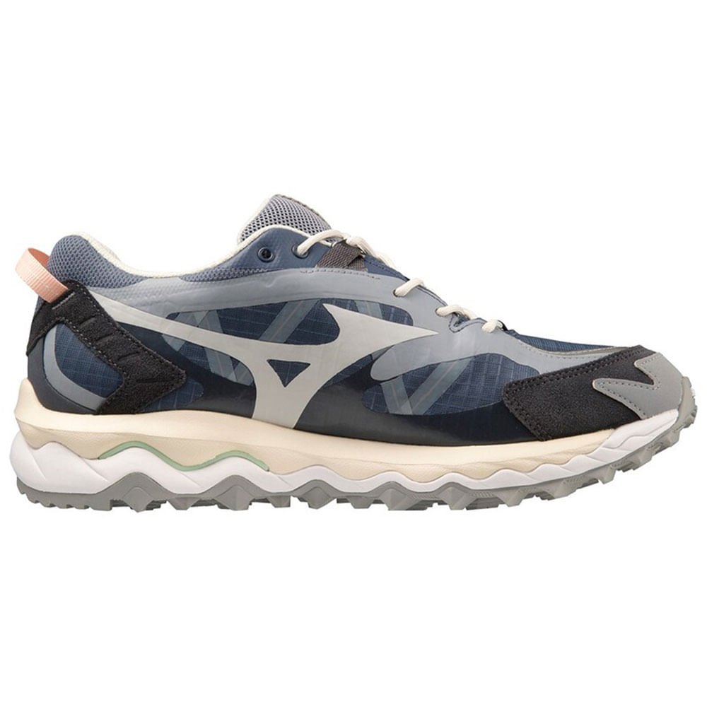 Tênis de Trilha Unissex Mizuno Wave Mujin TL GTX Azul