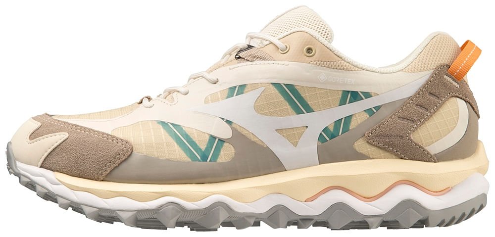 Tênis de Trilha Unissex Mizuno Wave Mujin TL GTX Bege 1