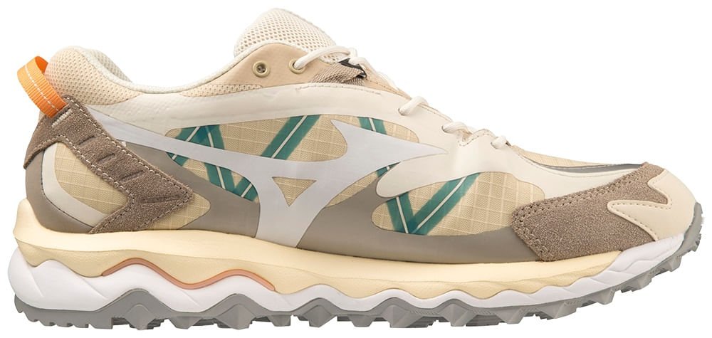 Tênis de Trilha Unissex Mizuno Wave Mujin TL GTX Bege 4