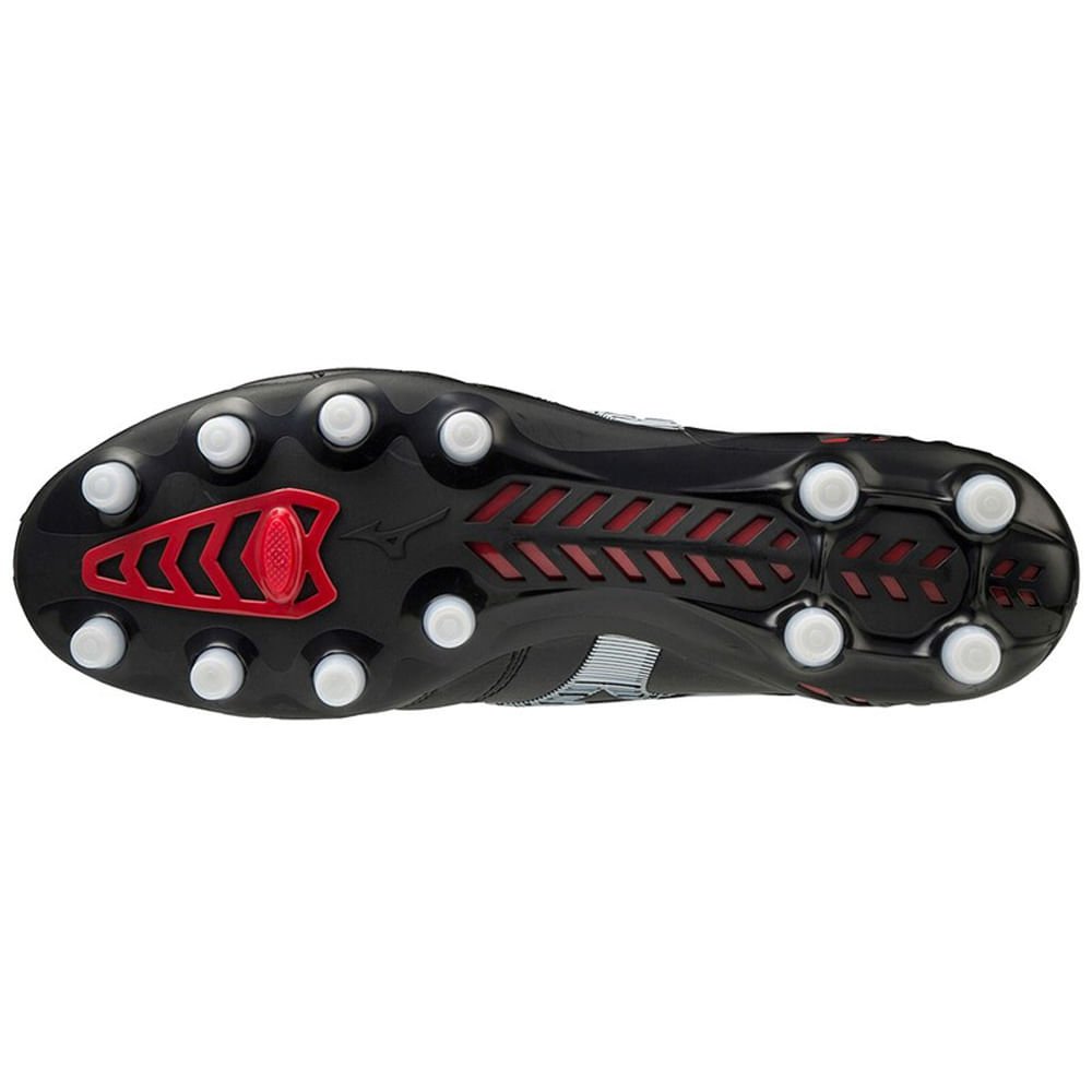 Chuteira de Campo Masculina Mizuno Morelia Neo III Japan Preto/Vermelho 2