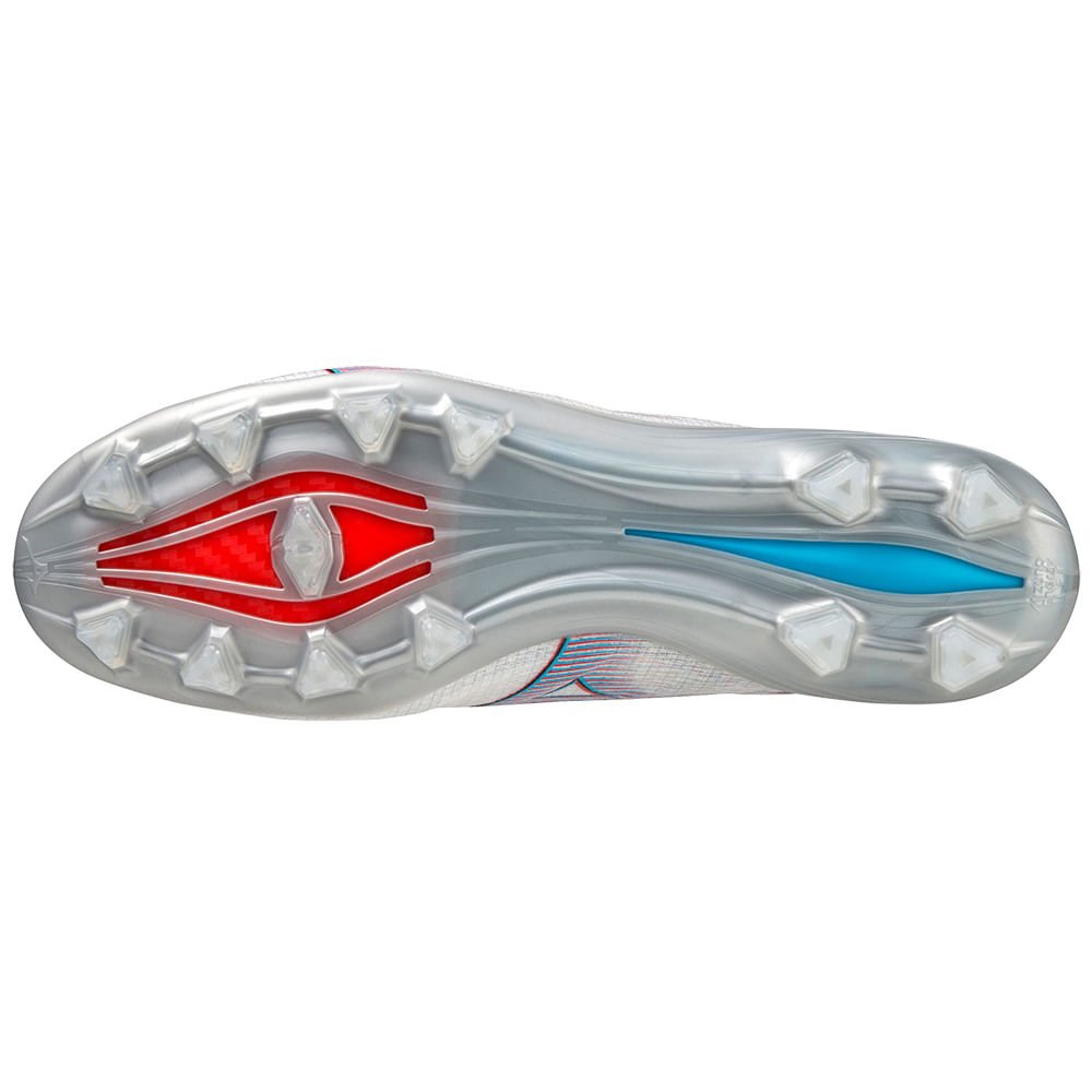 Chuteira de Campo Masculina Mizuno Alpha Japan Branco 2